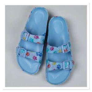 Paw Print Sandals
